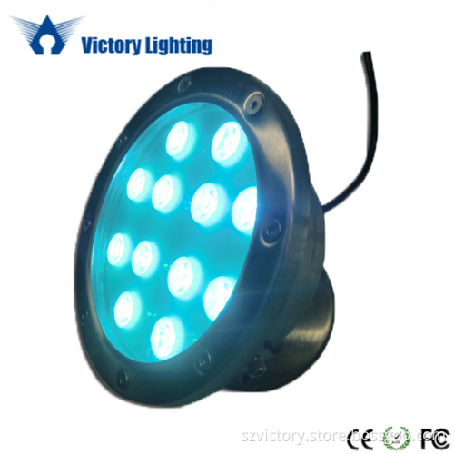 36W Color Changing LED Underwater Light RGB for Swimming Pool and Fountain